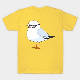 Seagull with Glasses T-Shirt